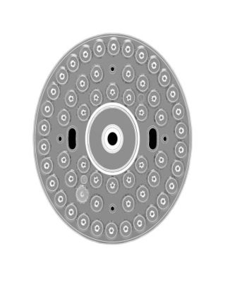 Mô-đun LED tròn SMD 2835 3030, Vỏ ống kính ánh sáng trần 170 độ