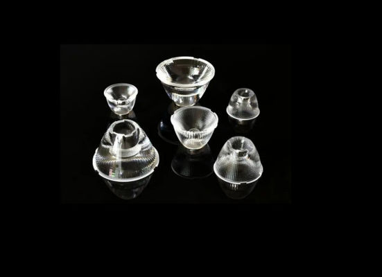 Deep Anti-Glare Series COB LED Lens Single Lens Optimized For 4mm/6mm COB LED