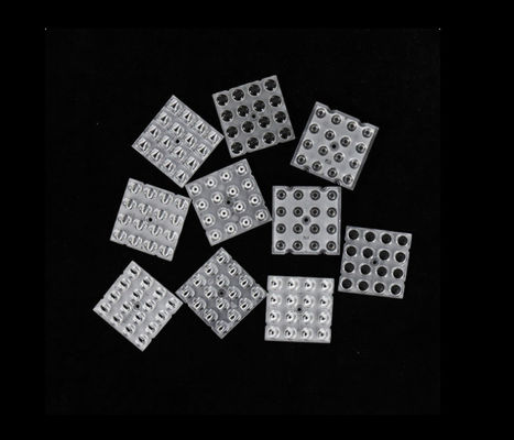 Ống kính LED nhỏ gọn 50x50mm được thiết kế để điều khiển ánh sáng chính xác cho ánh sáng ngoài trời