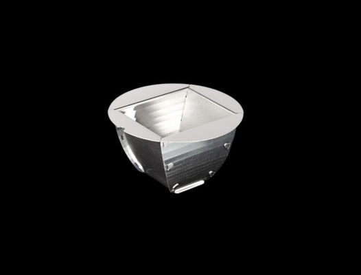 Máy phản xạ đèn LED màu xám Φ75*42.4mm Chiều kính thấp cho văn phòng bán lẻ và giải trí
